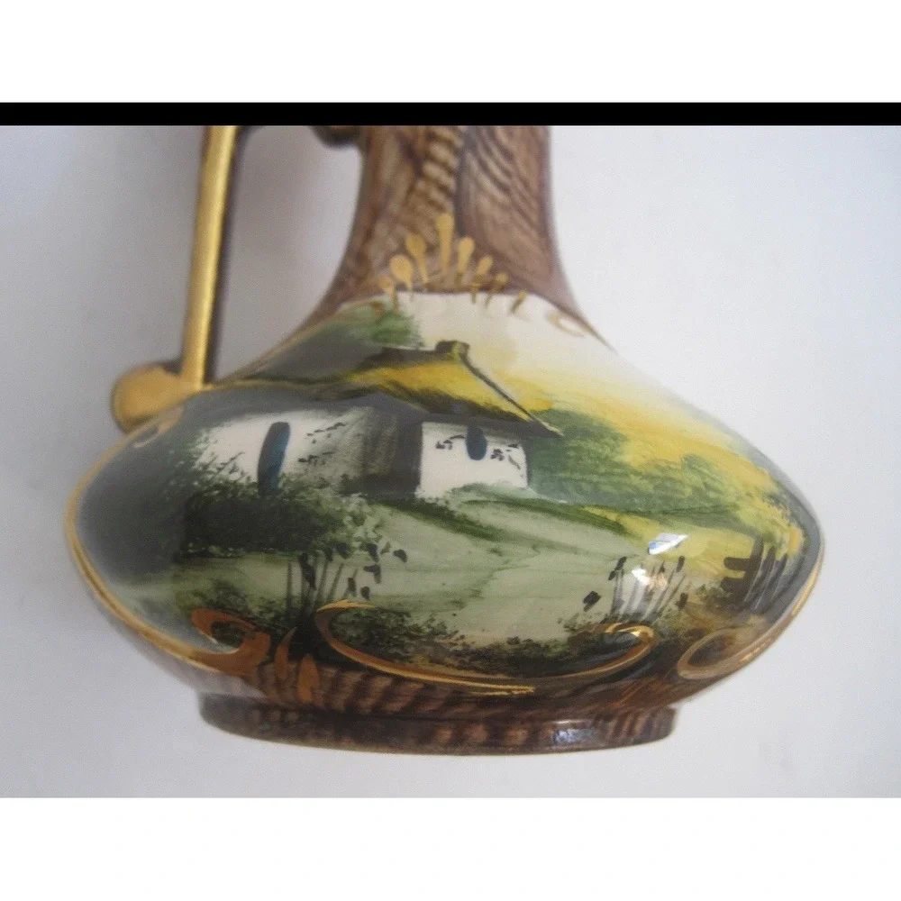 Extraordinary Vase Made in Belgium by Henry Bequet #314 Quaregnon 7